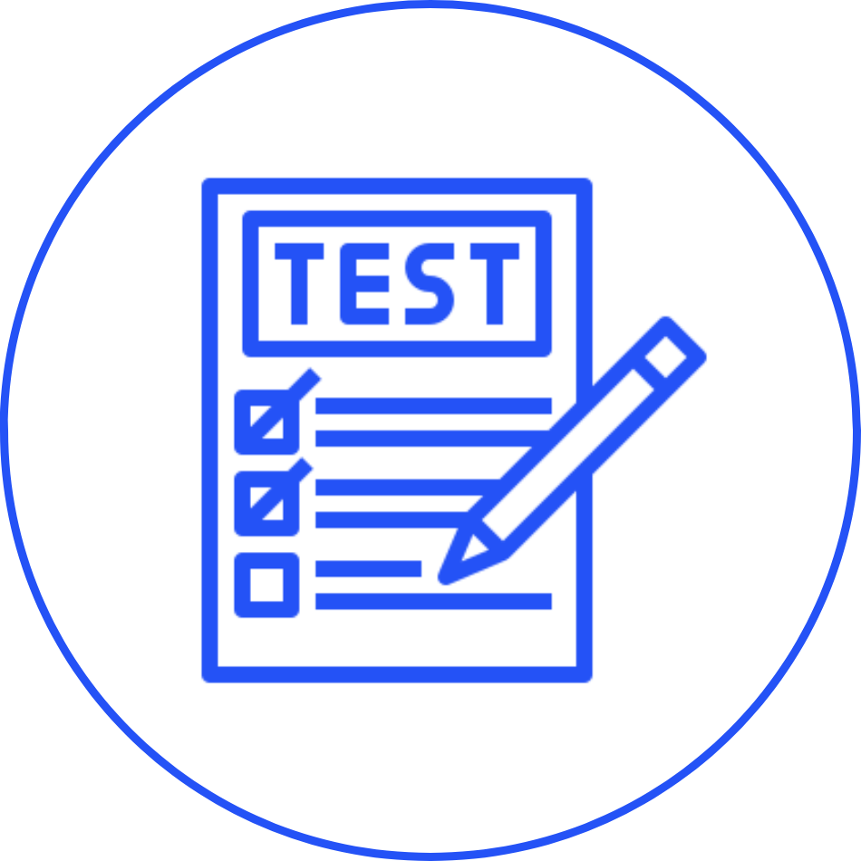 Testing </br>& Training